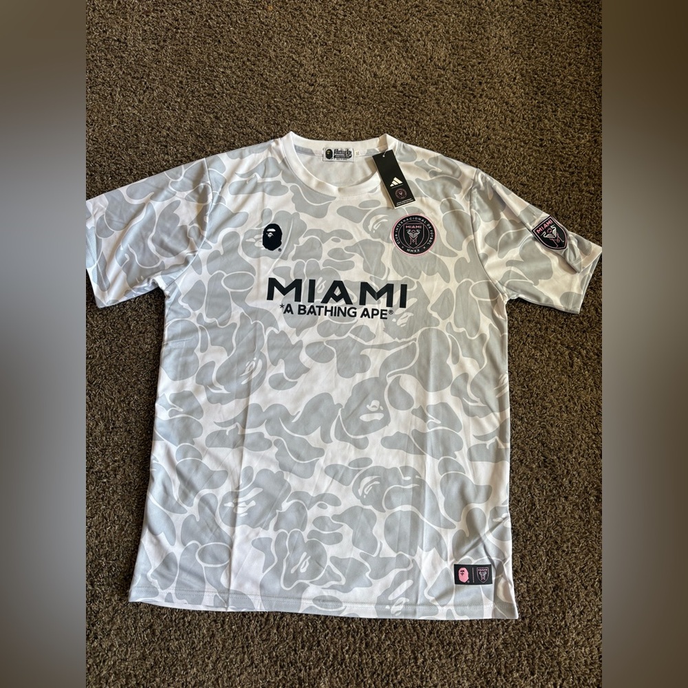 Adidas Inter Miami Camouflage Men’s Jersey, Size XXL